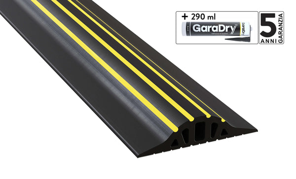 Soglia d'altezza 3cm per la porta garage