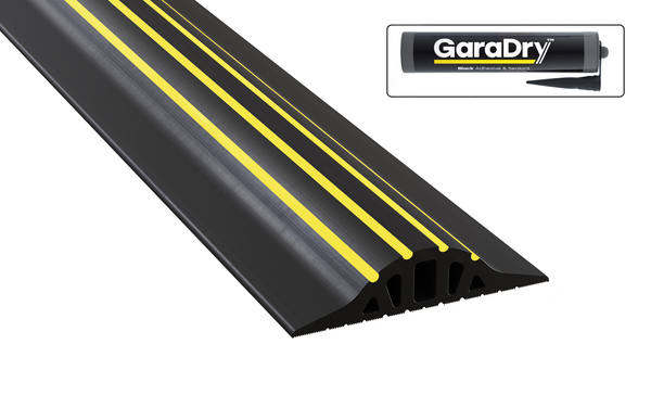 Soglia d'altezza 3cm per la porta garage
