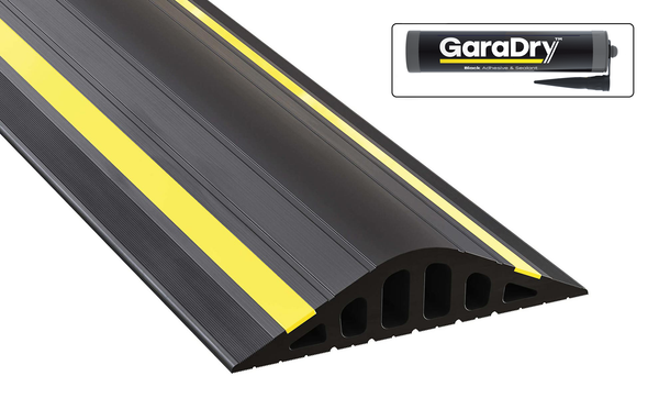Guarnizione antiallagamento alta 4cm per la porta da garage