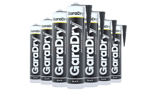 Adesivo silicone ad alta resistenza della GaraDry (nero)