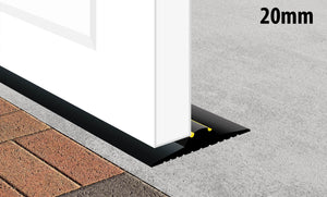 Guarnizione per pavimento alta 20 mm per la porta garage