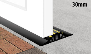 Guarnizione per pavimento alta 30 mm per la porta garage