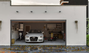 Guarnizione per pavimento alta 15 mm per la porta garage